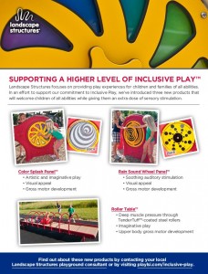 Inclusive Play Announcement